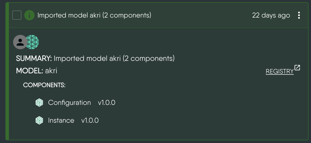 Model Register Formatter