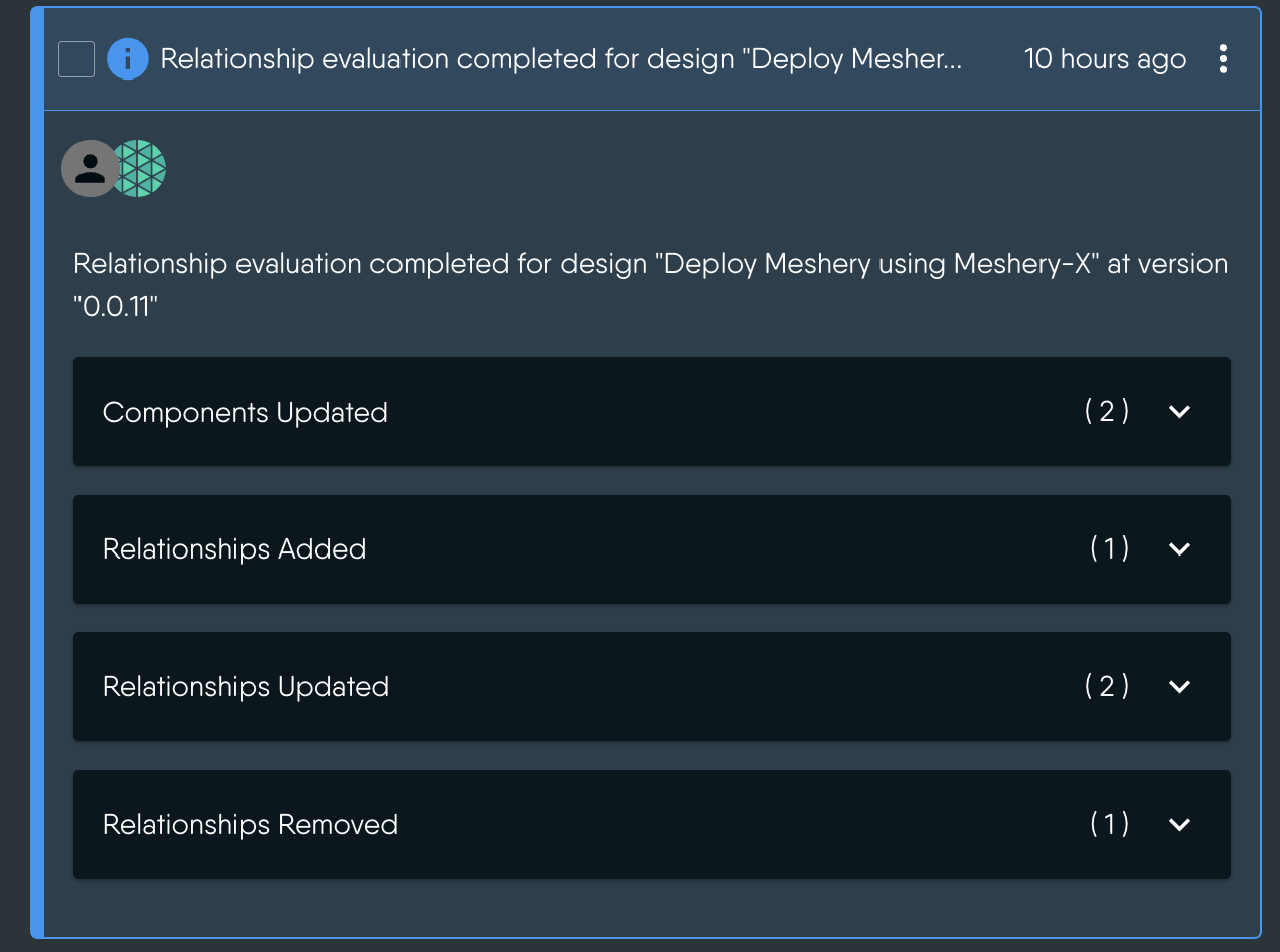 Relationship Evaluation Formatter